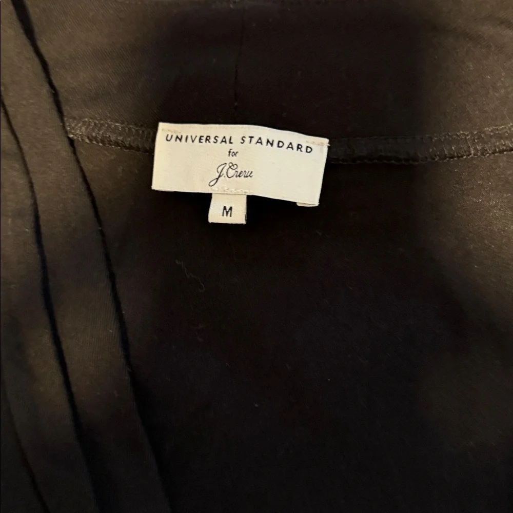 J. Crew x Universal Standard Long Sleeve Black Dress, size M - Picture 3 of 4